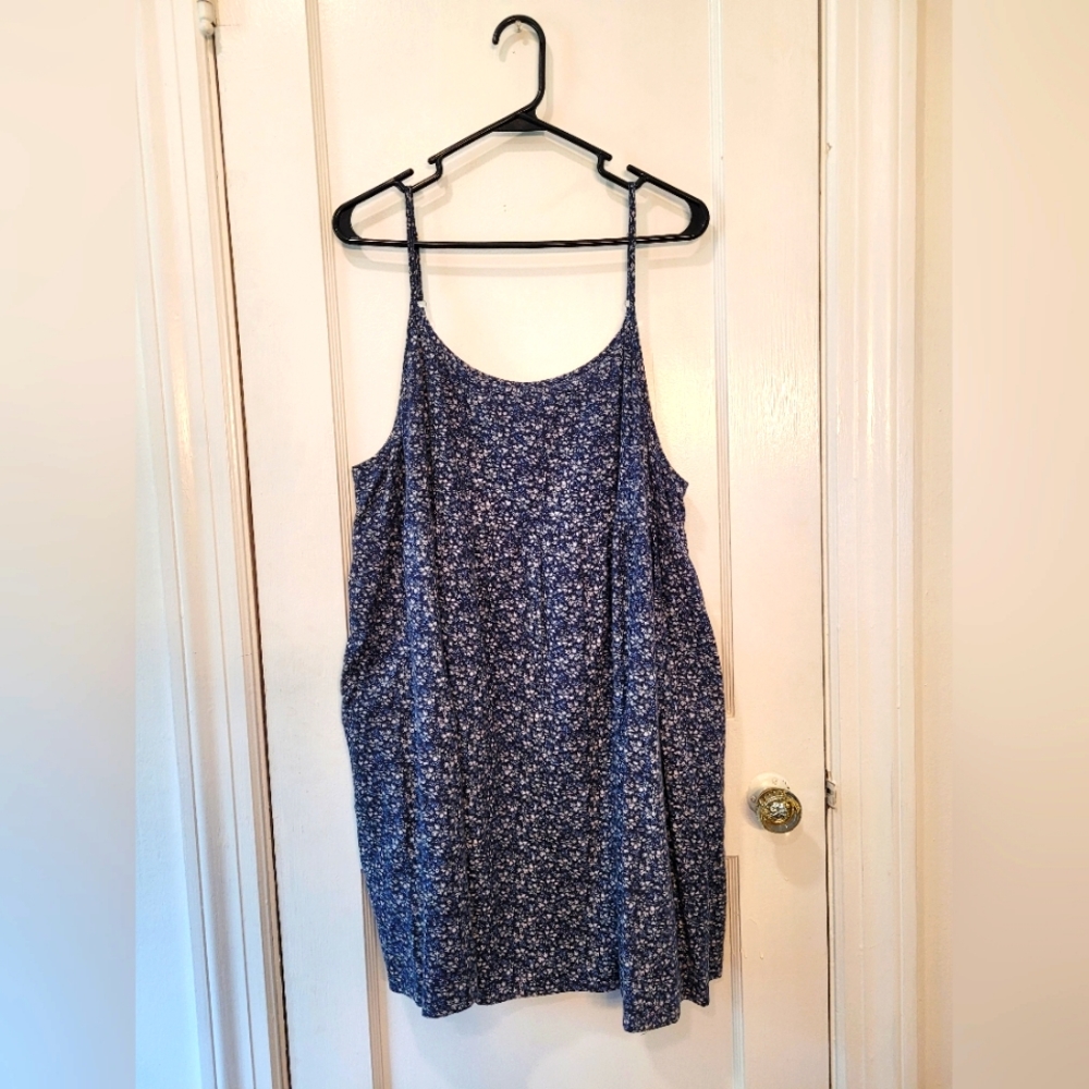 Floral tank dress